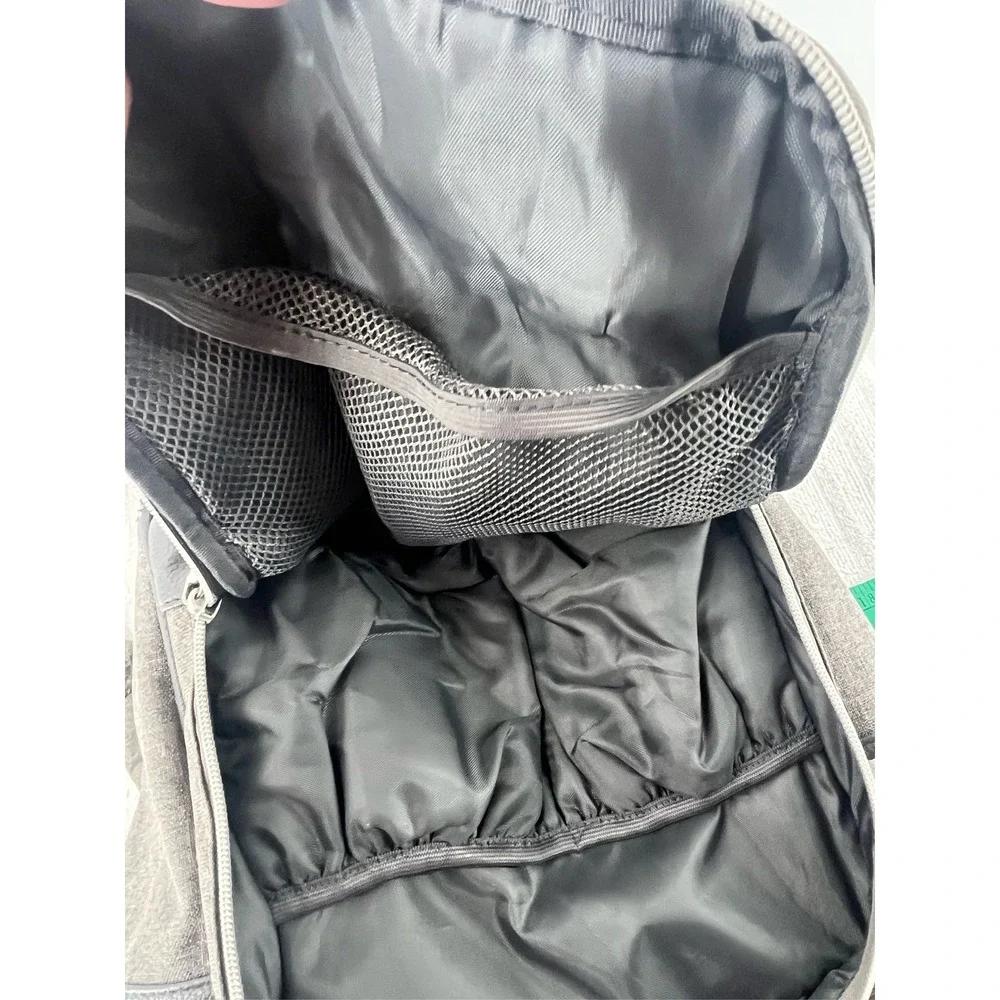 Bananafish Midi Backpack Diaper Bag Dark Gray Heather Multi-Pocket